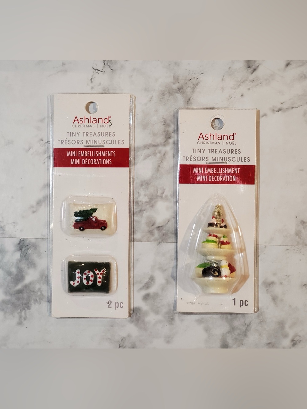 Ashland Mini Christmas Embellishments - Red, Green, White, Black